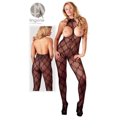 Боди-стокинг — NO:XQSE Catsuit, без груди, размеры S–L