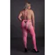 Бодістокінг - Ouch! Bodystocking With Halterneck, рожевий XL/4XL