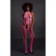 Бодістокінг - Ouch! Bodystocking With Halterneck, рожевий XS/XL