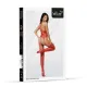Бодістокінг - Bodystocking 2054, червоний - One Size