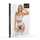 Бодістокінг - Bodystocking 2074, білий One Size