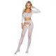 Бодістокінг - Bodystocking 2078, білий - One Size