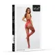 Бодістокінг - Bodystocking 2096 червоний - One Size