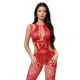 Бодістокінг - Bodystocking 2107 червоний - One Size