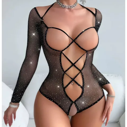 Бодістокінг JSY WW7203 Black One Size