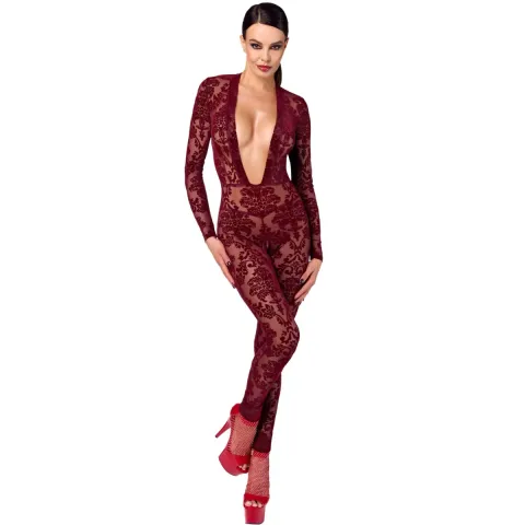 Бодістокінг Noir Handmade F382 Kink Royal Catsuit M