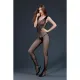 Боди-стокинг с открытым низом Moonlight Model 01 XS-L Black, симметричный рисунок в виде крыльев