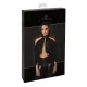 Bolero Noir Handmade F349 Tulle bolero - 6XL