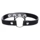 Чокер Master Series Kinky Kitty Ring Slim Choker - Black