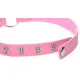 Чокер Master Series Kinky Kitty Ring Slim Choker - розовый