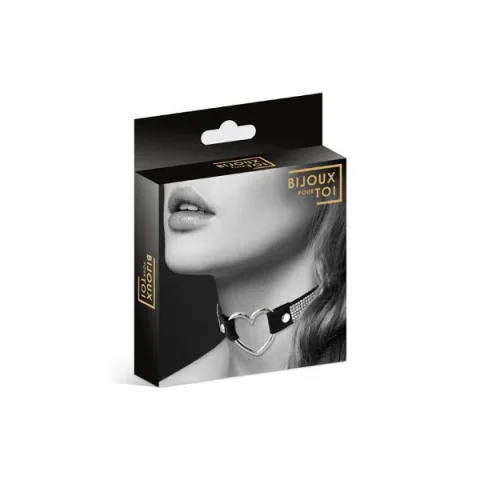 Чокер со стразами Bijoux Pour Toi — HEART DIAMOND