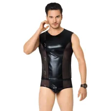 Комплект білизни - Shirt and Shorts 4605, чорний M/L