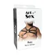Мужская портупея Art of Sex — Ares, натуральная кожа, цвет: черный, размер: XS–M