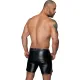 Чоловічі шорти з мокрим ефектом Noir Handmade H061 Powerwetlook shorts, S