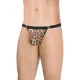 Чоловічі стрінги - Mens Thong 4528, леопардові S-L