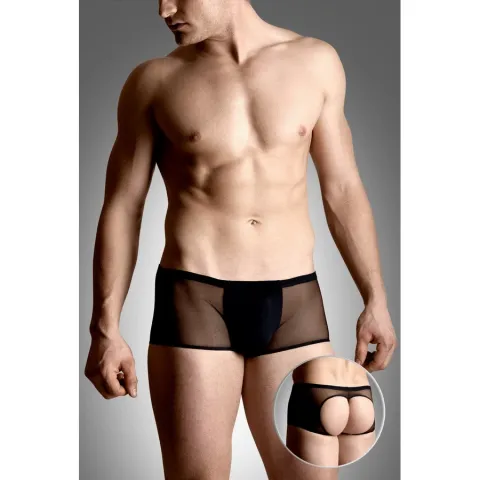 Чоловічі трусики - Mens Shorts 4493, чорні XL