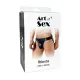 Мужские виниловые трусы Art of Sex — Atlante, цвет: черный, размер: L–2XL
