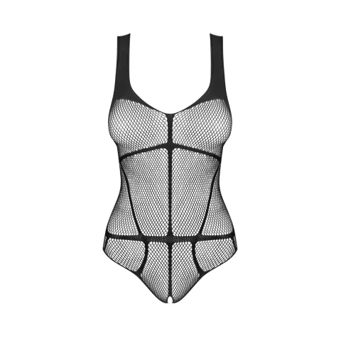 Еротичне боді з доступом Obsessive B336 crotchless teddy S/M/L