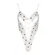 Еротичний боді з малюнком Passion LOVELIA BODY XXL/XXXL, white