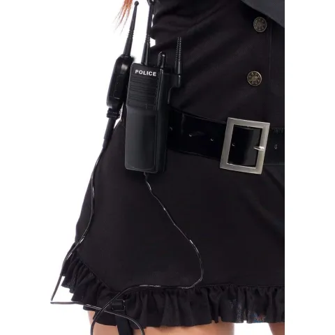 Эротический костюм полицейской Leg Avenue Dirty Cop XS, 6 предметов