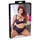 Эротический комплект — Underwired Bra Set, черный, 85D/L