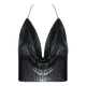 Топ - Cottelli Collection Metal Top Black S-L