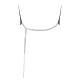 Топ - Cottelli Collection Metal Top Black S-L