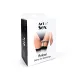Гартер на ногу в форме сердца с шипами из натуральной кожи Art of Sex Amber (1 шт.)