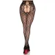Колготки Leg Avenue Net Tights with Crotchless Panty One Size Black