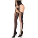 Колготки Leg Avenue Stockings with Attached Garter Belt One Size Black