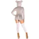 Комбинезон-костюм мышки Leg Avenue Comfy Mouse M, с капюшоном