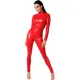 Комбинезоны Noir Handmade F353 Red powerwetlook — XXL
