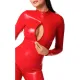 Комбинезоны Noir Handmade F353 Red powerwetlook — XXL