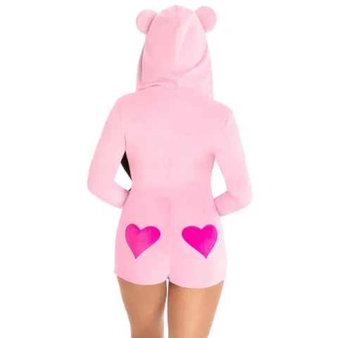 Комбінезон «Солодкий ведмедик» Leg Avenue Sweetheart Bear Velvet Romper S