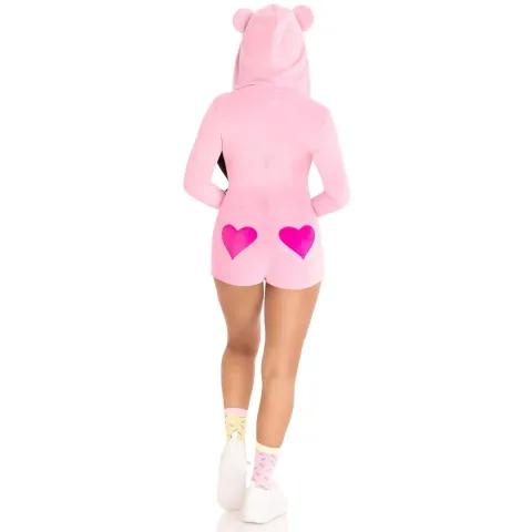 Комбінезон «Солодкий ведмедик» Leg Avenue Sweetheart Bear Velvet Romper XS