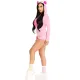 Комбінезон «Солодкий ведмедик» Leg Avenue Sweetheart Bear Velvet Romper XS