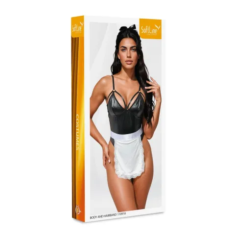 Комплект білизни - Body And Hairband 110918 чорний XL