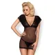 Комплект нижнего белья: ночная рубашка и стринги — Obsessive 821-CHE-1, L/XL