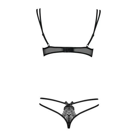 Комплект білизни - Obsessive Intensa Set чорний L/XL