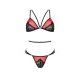Passion PEONIA SET XXL/XXXL красный комплект нижнего белья, бра, трусики