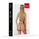 Комплект білизни - Set top and thong 11025, чорний L