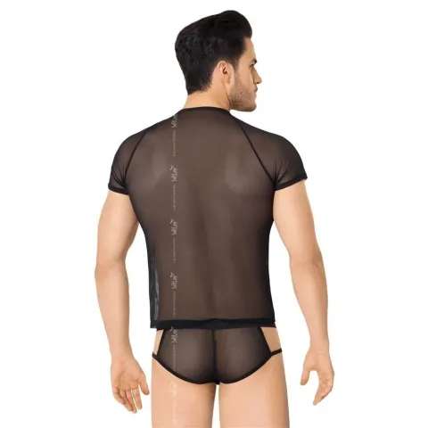 Комплект нижнего белья — Shirt and Shorts 4607, черный, размер M/L