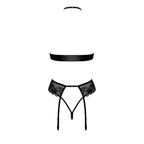 Комплект Kissable Bondage Kiss Set Black L/XL