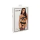 Комплект Kissable Bondage Kiss Set Black S/M