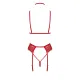 Комплект Kissable Bondage Kiss Set Red S/M