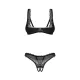 Комплект Obsessive Deina More 2-pcs crotchless set L/XL