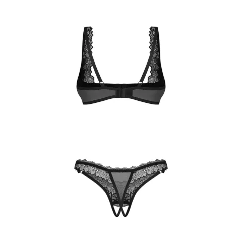 Комплект Obsessive Deina More 2-pcs crotchless set L/XL