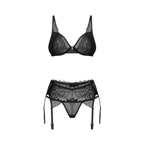 Комплект Obsessive Deina More 3-pcs set L/XL
