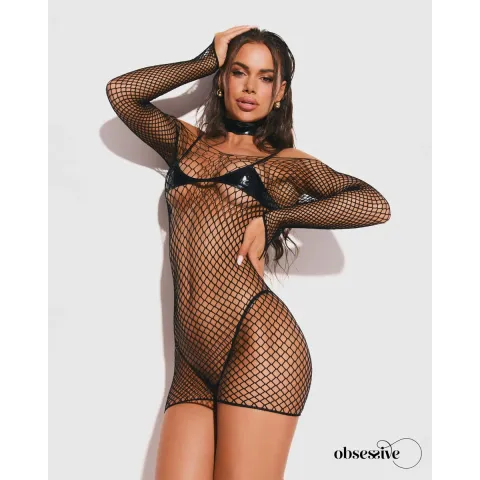 Комплект Obsessive Sashalla, 4 предмета, размер L/XL