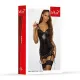 Комплект из платья и трусиков — Set dress and thongs 110836, черный, размер L